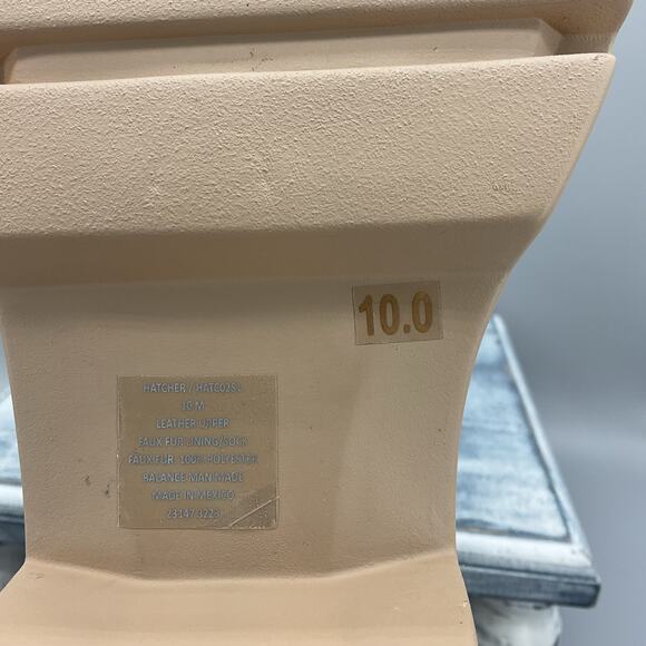 NEW Steve Madden Women’s Hatcher Booties Beige Size 10 - Picture 5 of 11